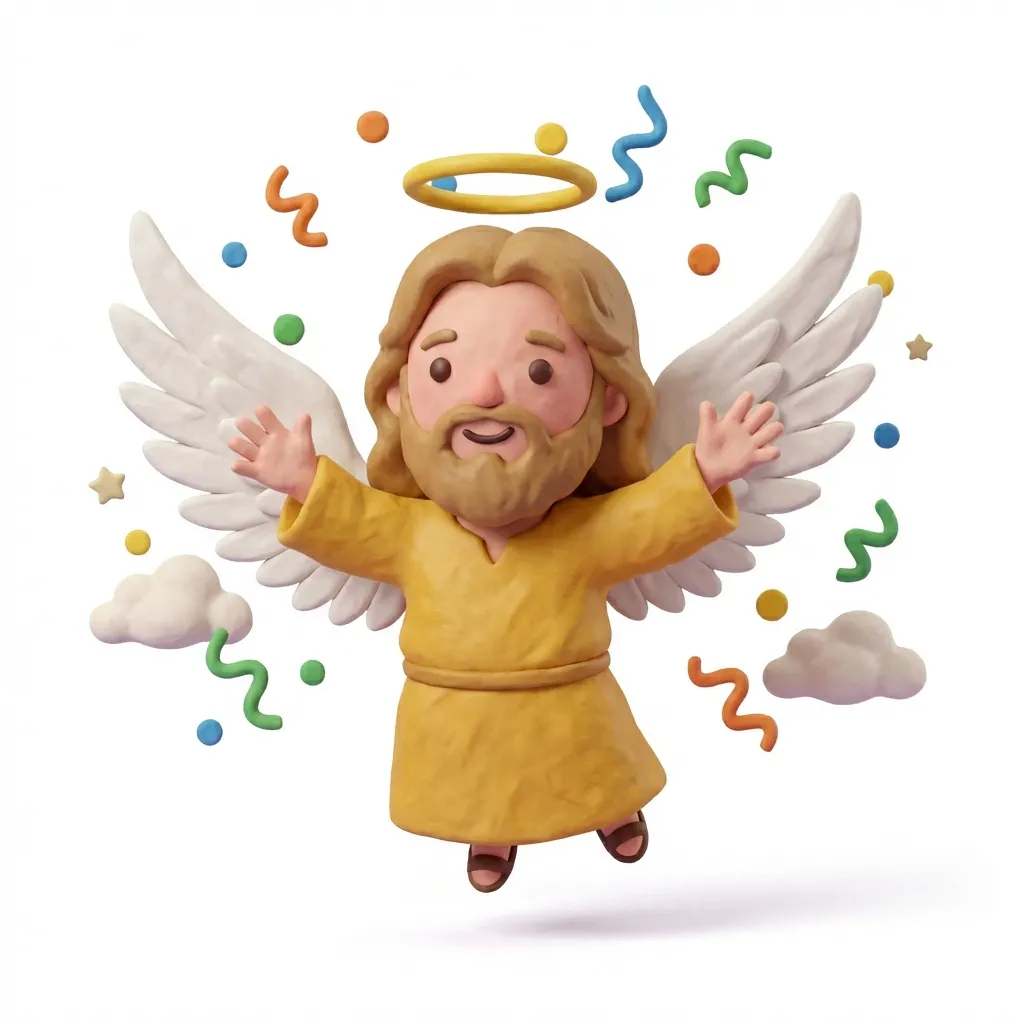 L'Homme ailé du Tétramorphe, symbole de Saint Matthieu l'Évangéliste - Apprentissage gratuit et ludique du catéchisme